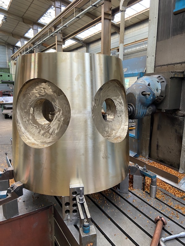 Nabe aus nichtmagnetischer Alubronze