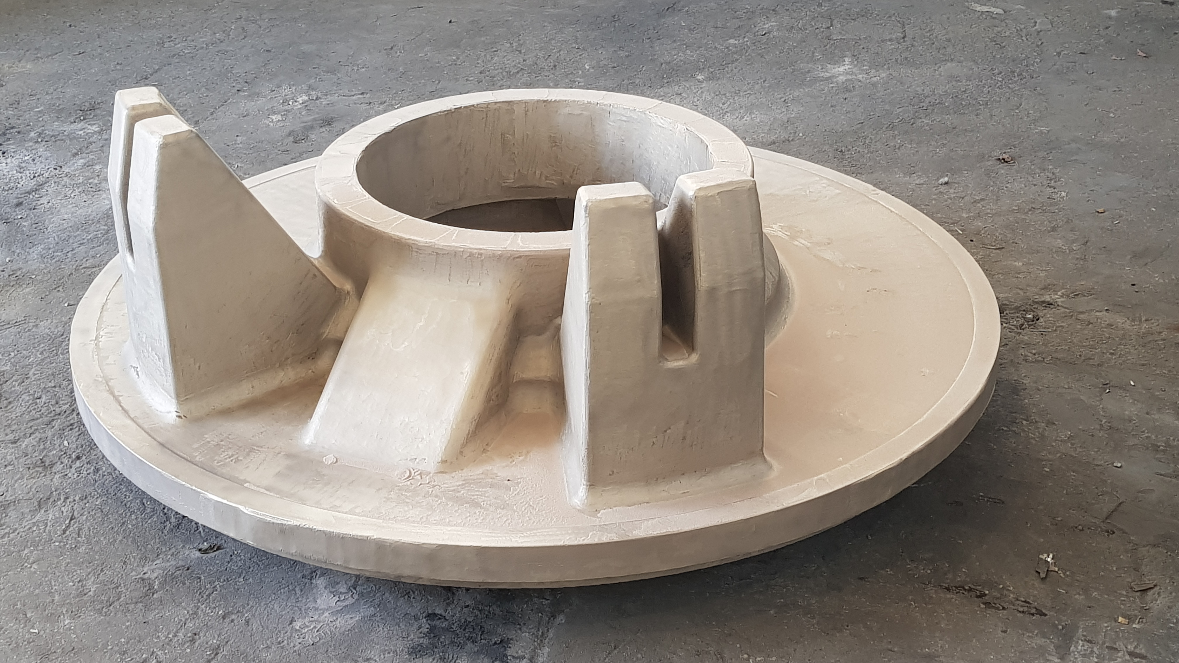 Rohe POD-Komponente aus CuAl10Fe5Ni5